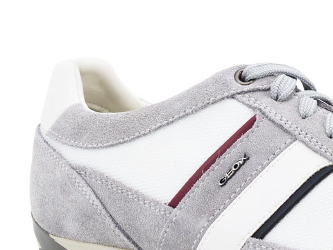 GEOX U Wells C Lt Grey White U52T5C02211C1303