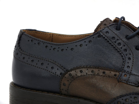 CAFèNOIR Stringata Cuoio Blu GRE234