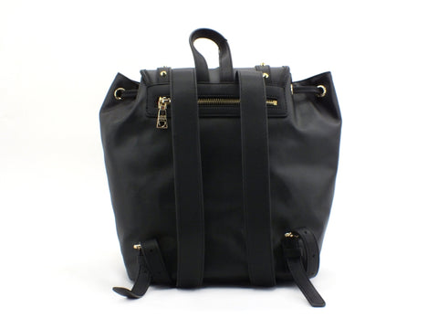 LOVE MOSCHINO Zaino Canvas Nero JC4078PP1ALL100A