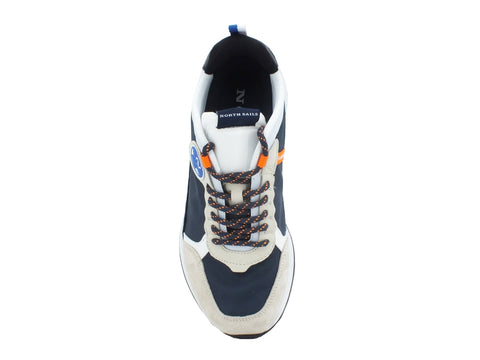 NORTH SAILS Sneaker Navy Orange RW-01WAVE-017