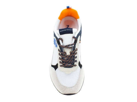NORTH SAILS Sneaker  White Navy Orange RW-01FLEX-015