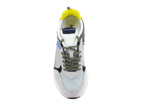 NORTH SAILS Sneaker Lt Grey Grey Lime RW-01FLEX-016