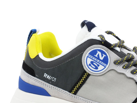 NORTH SAILS Sneaker Lt Grey Grey Lime RW-01FLEX-016