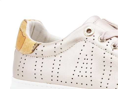 ALVIERO MARTINI 1° CLASSE Sneaker Cipria Geo Beige P3A4-10548