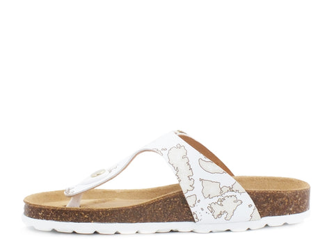 ALVIERO MARTINI 1A CLASSE Ciabatta Infradito White E187-9629