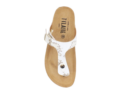 ALVIERO MARTINI 1A CLASSE Ciabatta Infradito White E187-9629