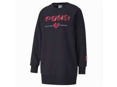 PUMA Digital Love Dress Maxi Felpa Black 59706901