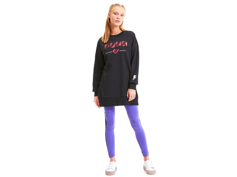 PUMA Digital Love Dress Maxi Felpa Black 59706901