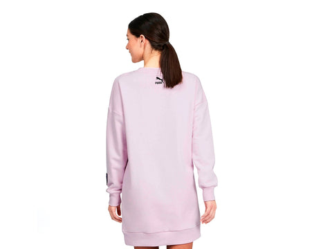 PUMA Digital Love Dress Maxi Felpa Lilac Snow 59706995