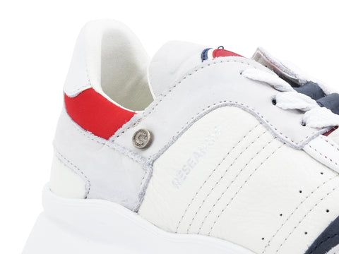 COLMAR Supreme Iconic Sneakers White Red Blue SUPREMEICONIC-400
