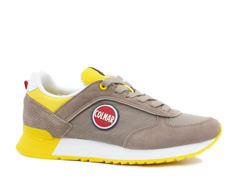 COLMAR Travis Colors Sneakers Worm Grey Yellow TRAVISCOLORS006