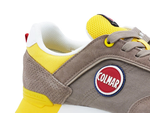 COLMAR Travis Colors Sneakers Worm Grey Yellow TRAVISCOLORS006