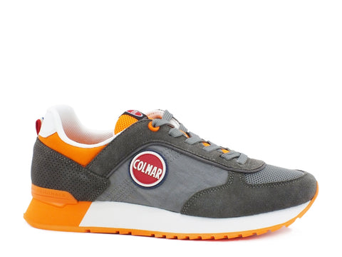 COLMAR Travis Colors Sneakers Grey Orange TRAVISCOLORS018