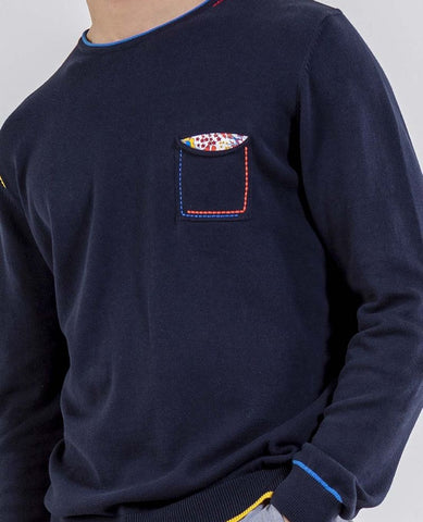 MARKUP Maglione Girocollo Blu MK79039