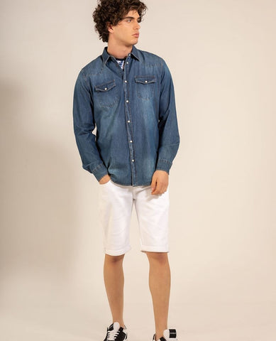 MARKUP Camicia Jeans Denim MK79452