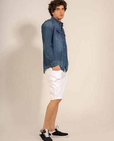 MARKUP Camicia Jeans Denim MK79452