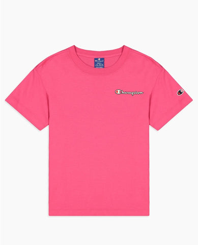CHAMPION T-Shirt Logo Fuxia 113090