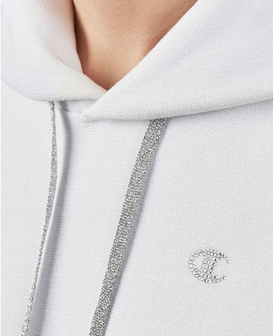 CHAMPION By Chiara Ferragni Felpa Cappuccio White 113564