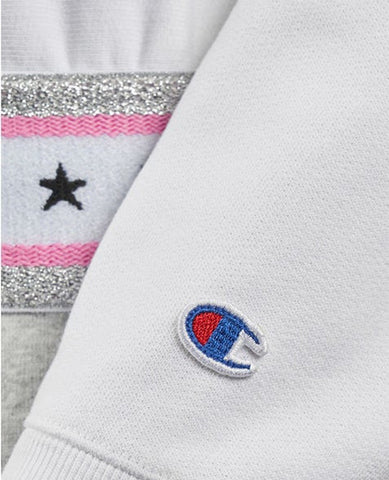 CHAMPION By Chiara Ferragni Felpa Cappuccio White 113564