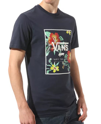 VANS T-Shirt Fiori Blu Multi VN0A312SYKB1