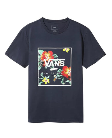 VANS T-Shirt Fiori Blu Multi VN0A312SYKB1