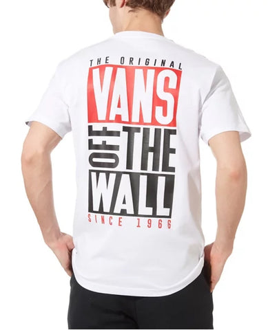 VANS T-Shirt Logo Retro White VN0A49Q6WHT1