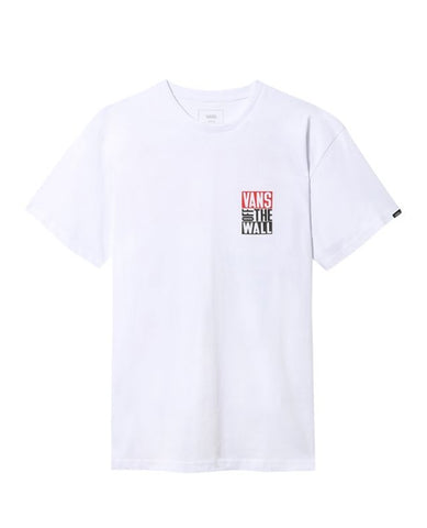 VANS T-Shirt Logo Retro White VN0A49Q6WHT1