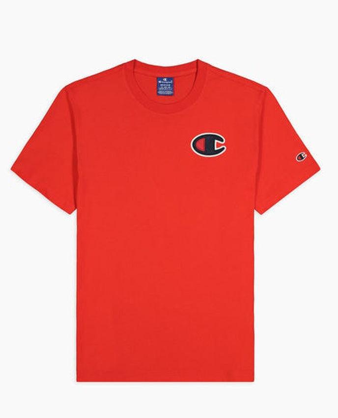 CHAMPION T-Shirt Logo Red 214195