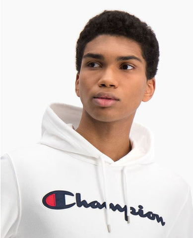 CHAMPION Felpa Cappuccio White 214183