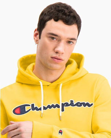 CHAMPION Felpa Cappuccio Yellow 214183