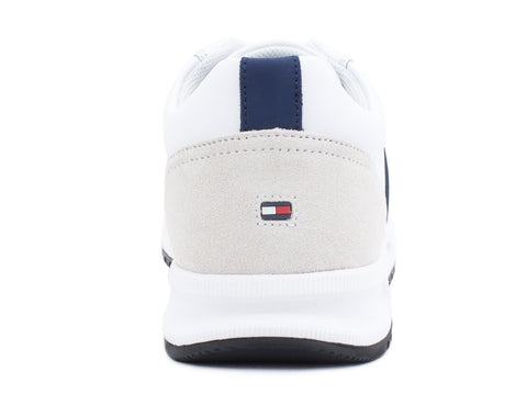 TOMMY HILFIGER Hodern Corporate Leather Sneakers White FM0FM02662