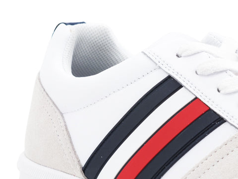 TOMMY HILFIGER Hodern Corporate Leather Sneakers White FM0FM02662