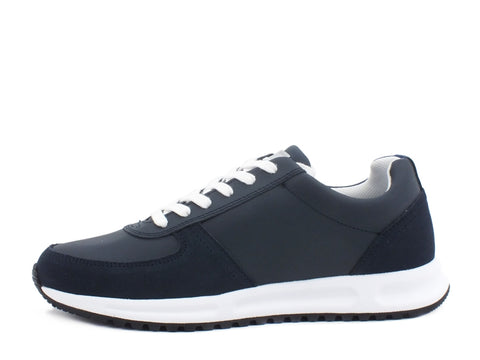 TOMMY HILFIGER Hodern Corporate Leather Sneakers Desert Sky FM0FM02662