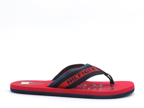 TOMMY HILFIGER Maritime Beach Sandal Ciabatta Primary Red FM0FM02693