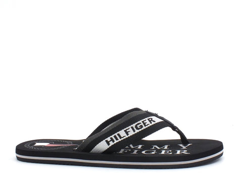 TOMMY HILFIGER Maritime Beach Sandal Ciabatta Black FM0FM02693