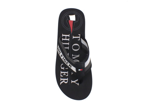 TOMMY HILFIGER Maritime Beach Sandal Ciabatta Black FM0FM02693