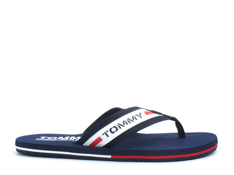 TOMMY HILFIGER Tommy Jeans Beach Sandal Ciabatta RWB EM0EM00433