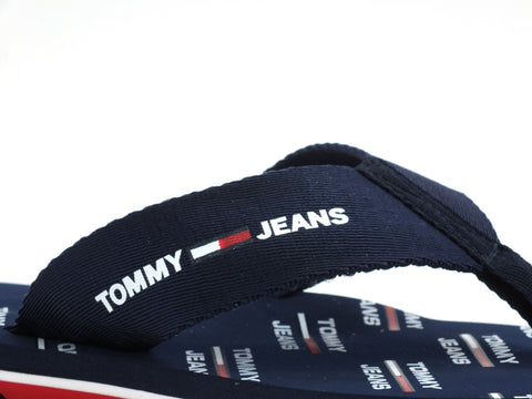 TOMMY HILFIGER Beach Sandal Print Ciabatta Twilight Navy EM0EM00451