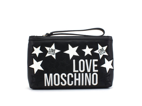 LOVE MOSCHINO Borsa Pochette Stelle Nero JC4085PP1ALM0000