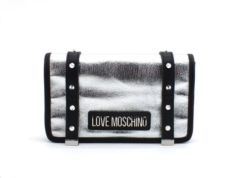 LOVE MOSCHINO Borsa Pochette Argento JC4080PP1ALL190A