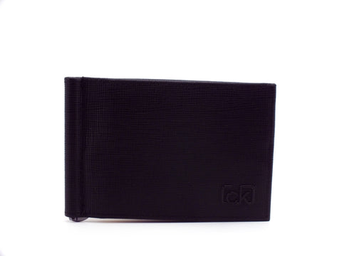 CALVIN KLEIN Money Clip Portafoglio Uomo Black K50K505498