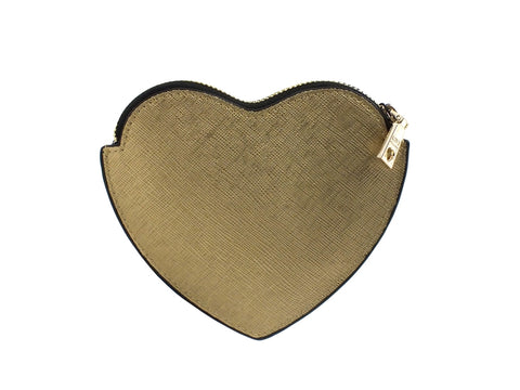 LOVE MOSCHINO Portafoglio Portamonete Cuore Oro JC5555PP06LQ0901