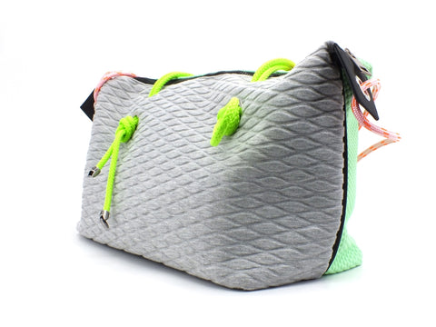 L4K3 Lady Lake Borsa Grey Light Green LL-09JP