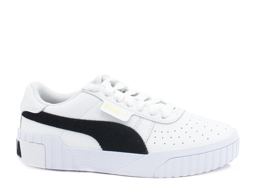 PUMA Cali Corduroy Wn's Sneakers White Black 37466301