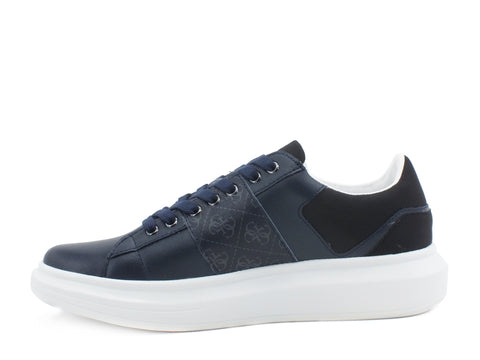 GUESS Sneakers Fascia Logo Blue Grey FM7SAIFAL12
