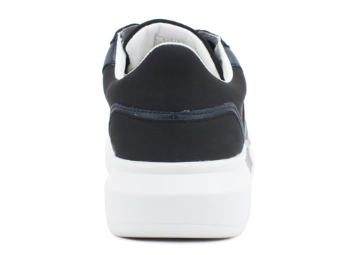 GUESS Sneakers Fascia Logo Blue Grey FM7SAIFAL12