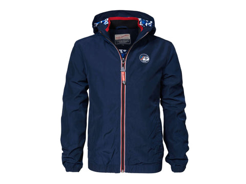 PETROL Giacca Leggera Zip Blu Navy Red M-1000-JAC114