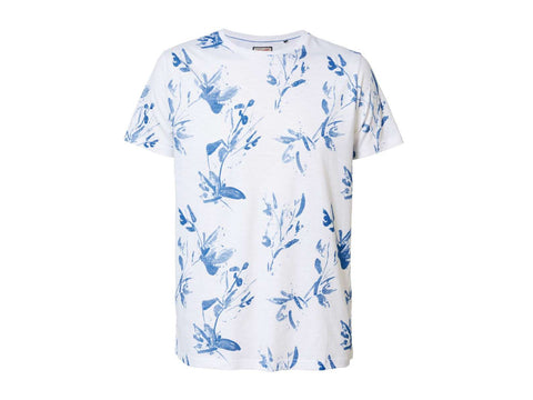 PETROL T-Shirt Fantasy White Blue M-1000-TSR628