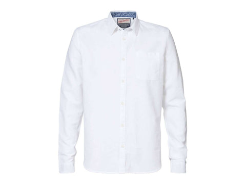 PETROL Camicia Uomo White M-1000-SIL400