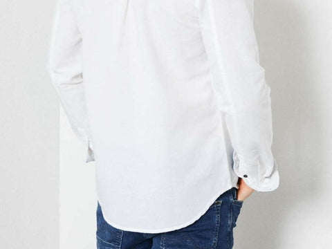 PETROL Camicia Uomo White M-1000-SIL400